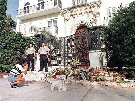 morte versace gianni|fashion designer shot dead 1997.